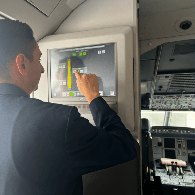Flight Attendant Panel del A320